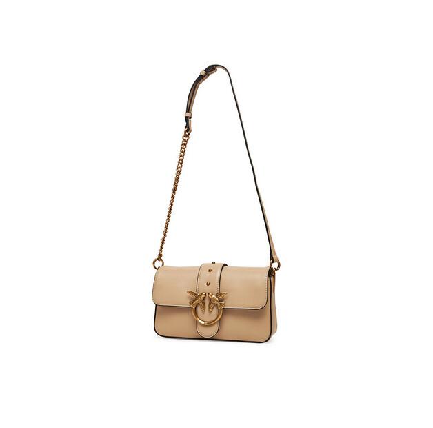 PINKO Love One Mini Slouchy Fl PE PLTT Bag