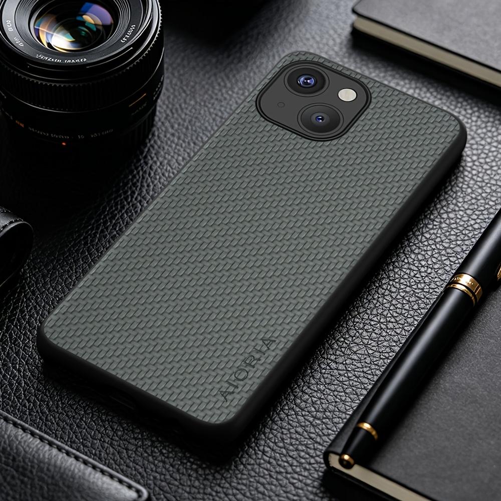 Phone Case: New Fashion Phone Case for iPhone 15 14 13 Pro Max Plus Business Casual Faux Synthetic Leather Phone Cover