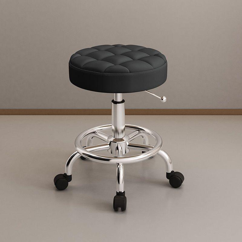 Rotating Hair Salon Barber Chair with Casters