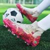 Professional Soccer Shoes Men Lace-up Long Stud Soft Sports Shoes Men Wear-resistant Training Ultra-light Football Boots Men