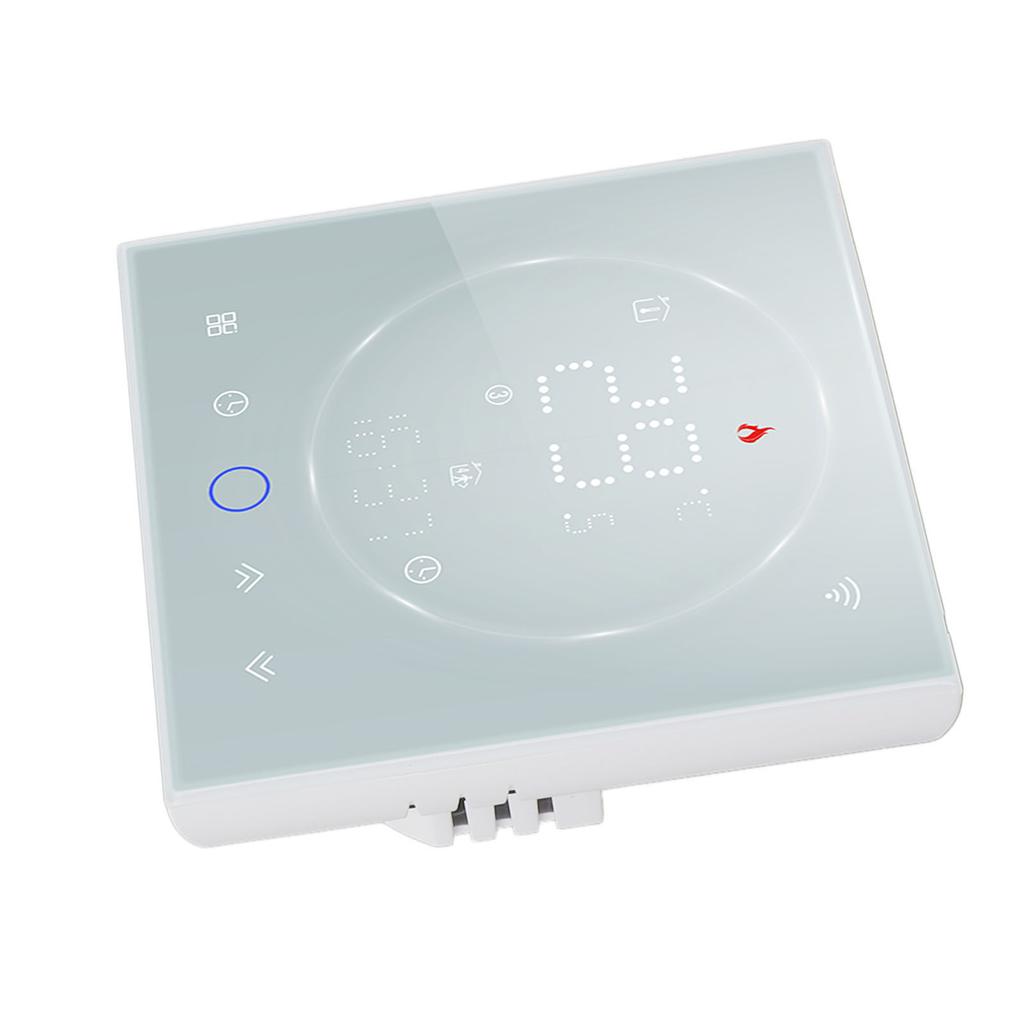 Smart Thermostat LED Mehrfarbiger Bildschirm Hohe Genauigkeit Sprachsteuerung Programmierbarer WiFi Thermostat
