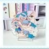 15Cm Acrylic Standee for Frieren: Beyond Journey's End Frieren Himmel Flower Hug Style Peripheral Desktop Decor Gift for Fans