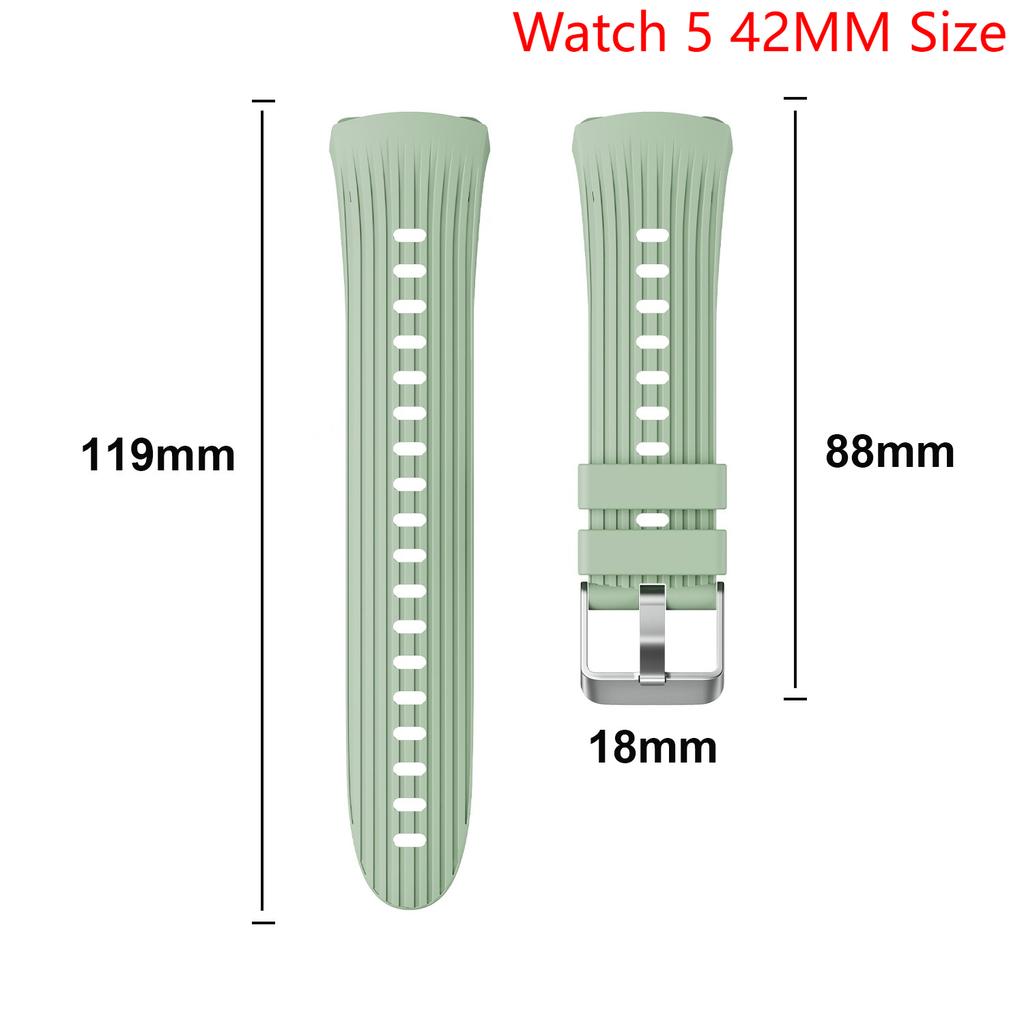 Silicone Strap for Huawei Smart Watch 5 46mm Official Original Replace Band for Huawei Watch 5 42mm Men Women Band Accessories