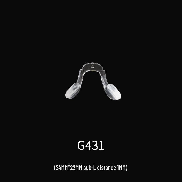 Silicone One-Piece Soft Nose Pads - Anti-Trace, 100 Pairs - Glasses Accessories