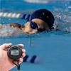 Phyxiul Stopwatch Sports Large Screen Split Timer Alarm Clock Intermittent Training Timer Outdoor Split Stopwatch Countdown Waterproof Rainproof