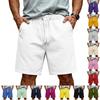Men’s Basic Drawstring Shorts Loose Fit Summer Athletic Casual Shorts with Elastic Waistband for Everyday Wear