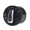 Chrome European Headlight Switch For VW Golf 5 6 GTI Mk5 Mk6 Jetta 5 6 Passat B6 Touran Tiguan for SEAT ALHAMBRA 5ND941431A