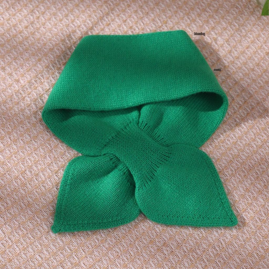 Dětská jednobarevná kašmírová šála - Hřejivá, roztomilá, 10x60CM