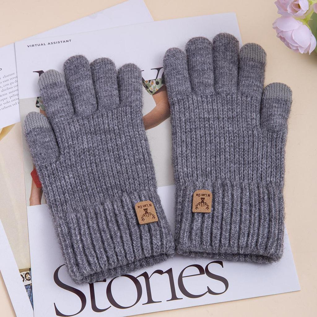 Luvas masculinas para dirigir e andar de inverno ao ar livre – quentes, à prova de frio e elegantes