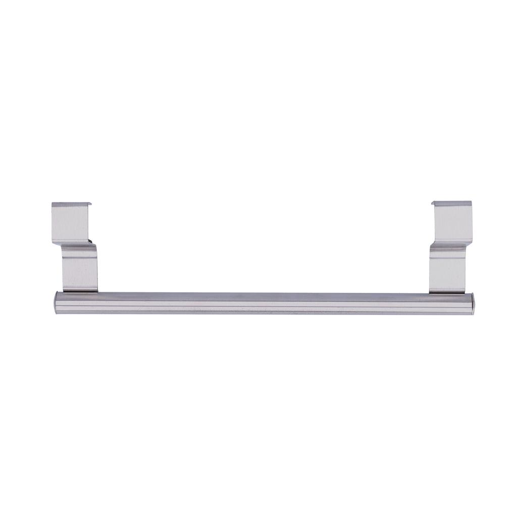 Towel Rack Stainless Steel Punch Strong Bring Capacity Hanging Buckle Kitchen Towel Holder for Cabinet Bathroom