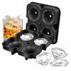 Diamond Ice Cube Tray 4 Carats Silicone Mold