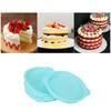 8 Inch Silicone Round Shape Cake Mold Baking Tray Plate Accessories for Colorful Cake