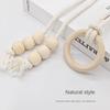 Simple Fringe Beaded Curtain Tieback No Punching Adjustable Curtain Strap Curtains Holder Home Curtain Accessories