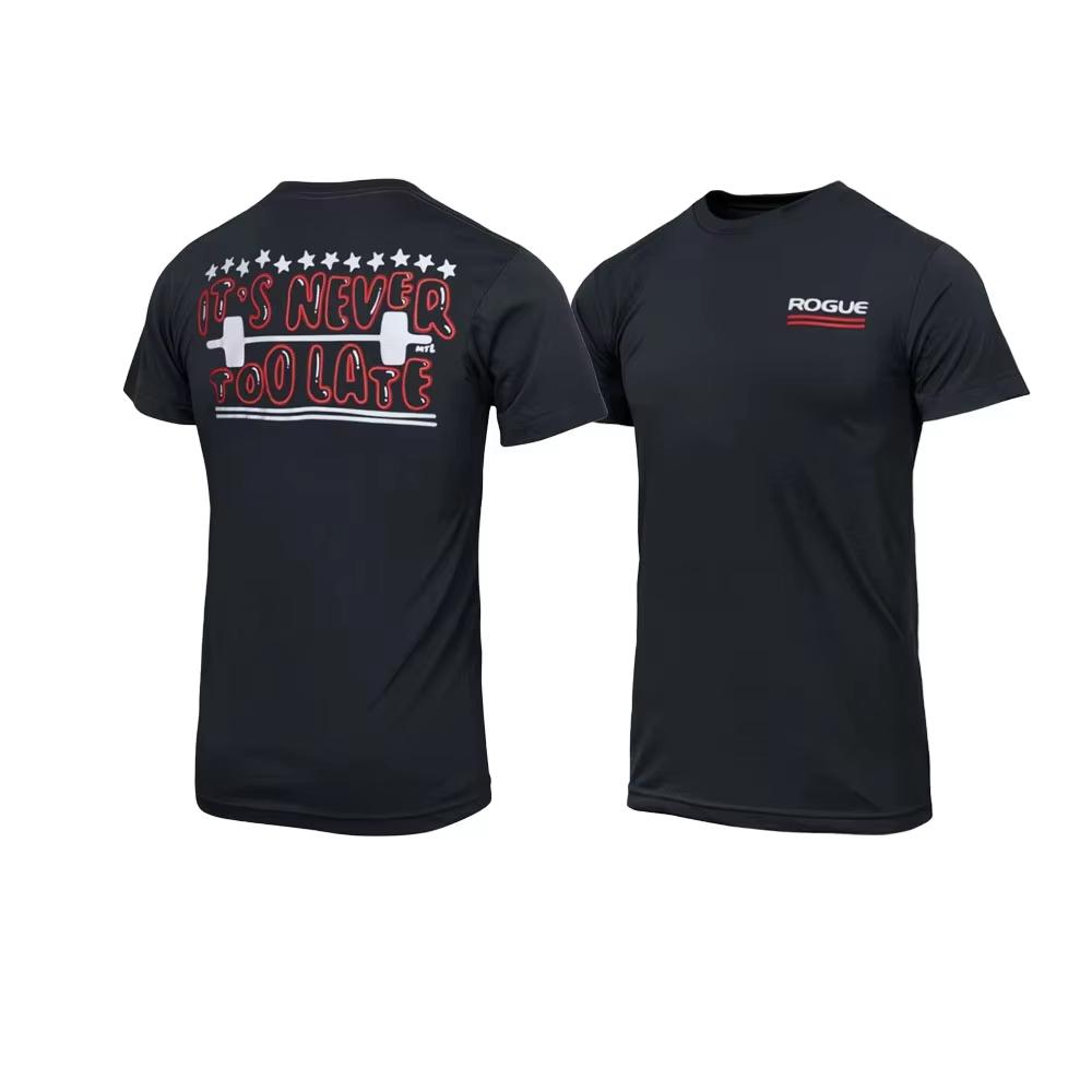 Rogue Unisex Kurzarm T-Shirt Amerikanische Street Sportbekleidung Lässige Mode 2026 Heißer Verkauf Bequemes Baumwoll-T-Shirt Herren Damen Oberteile