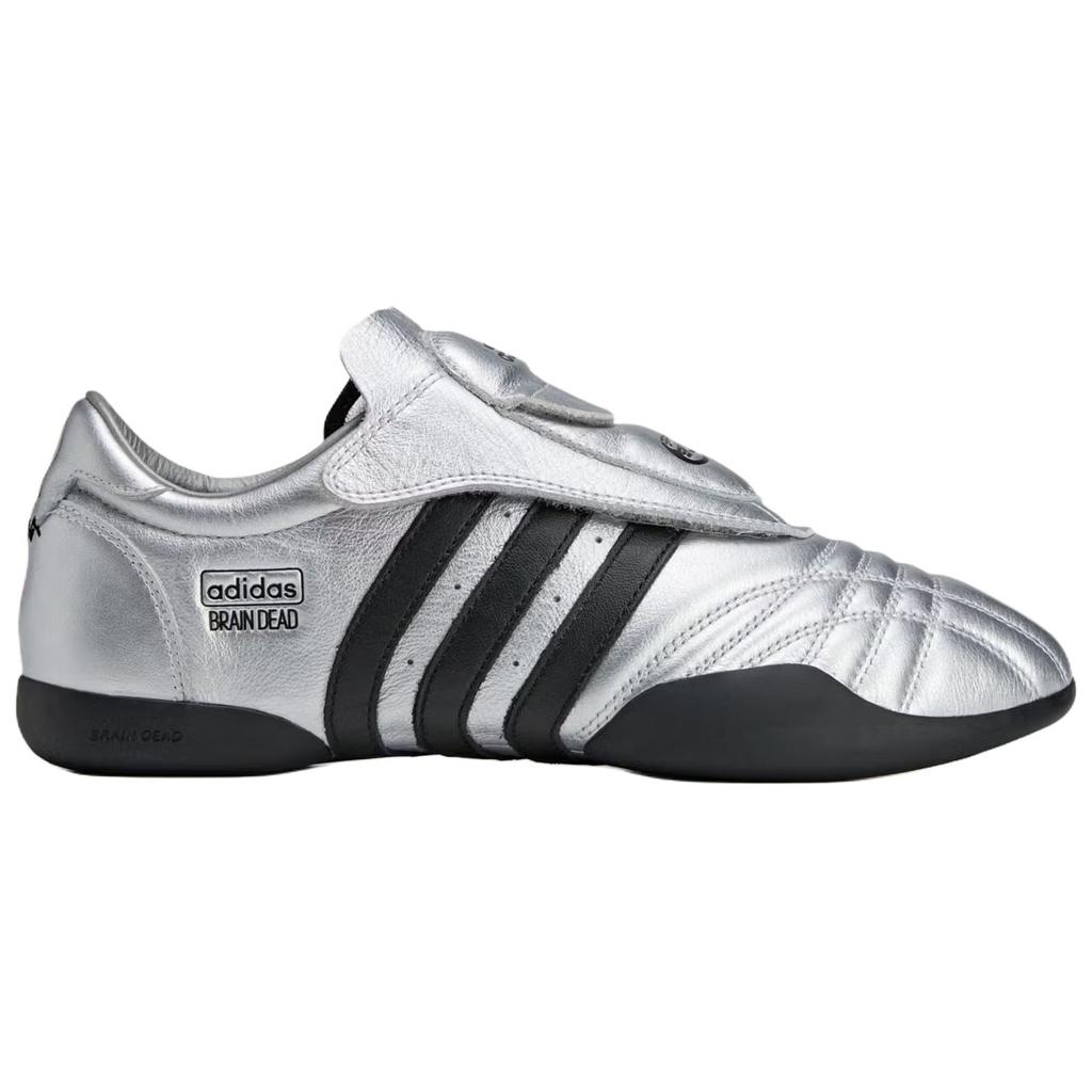Brain Dead X Adidas Taekwondo Silver Black White Unisex Sneakers JQ9215