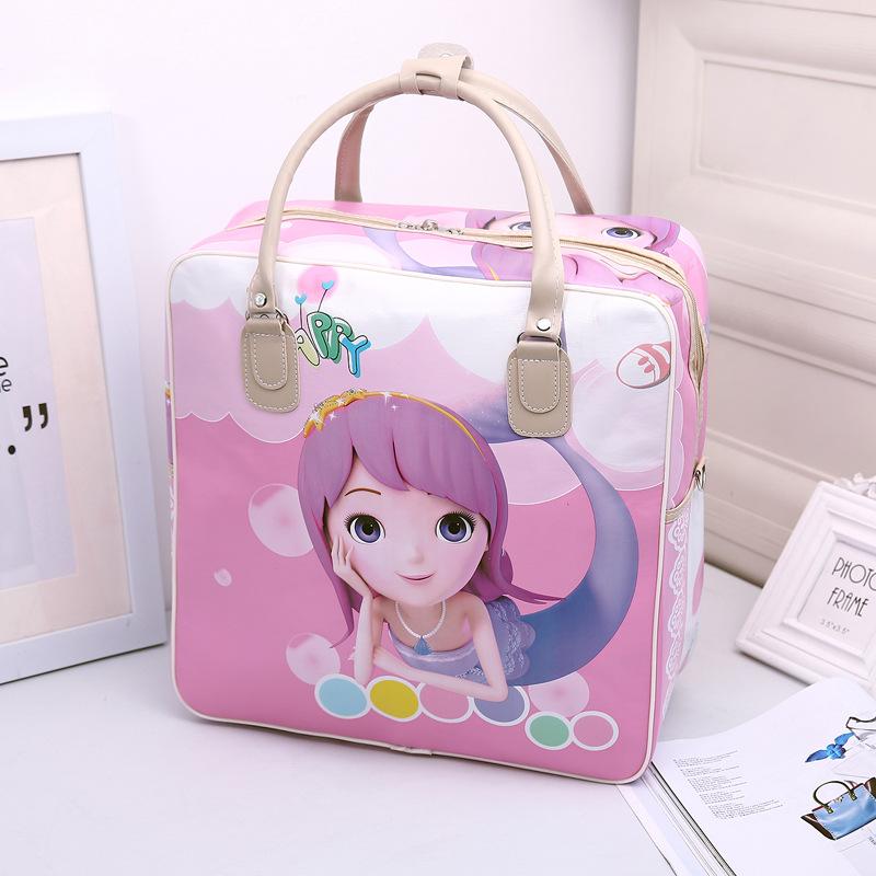 Cartoon Handbag, Business Trip Bag, Luggage Bag, Sports Bag, Shoulder Travel Bag, Large Capacity.