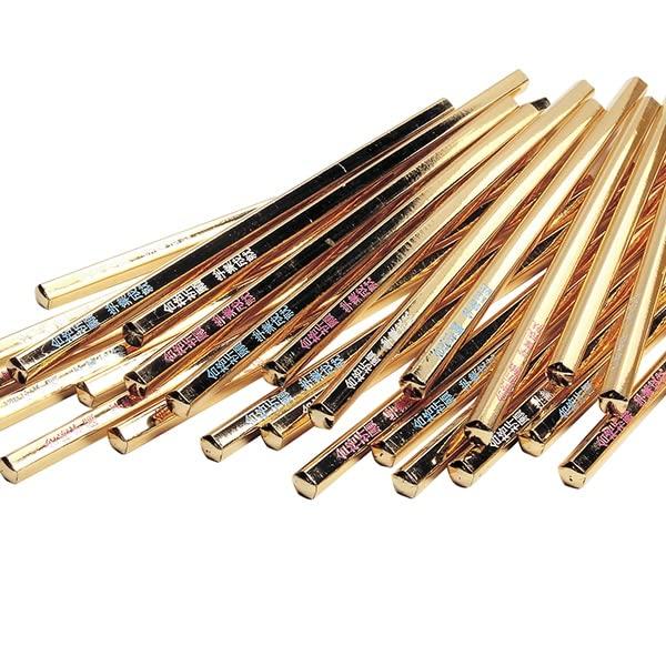 Gold Pass Pentacle Set of 60 3 Pencils, (Assorted Colors)