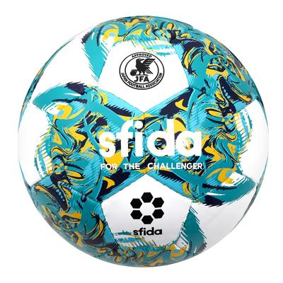 Futsal Ball INFINITO RIMBA JR 3 Ball White Turquoise No. SB-23IR03