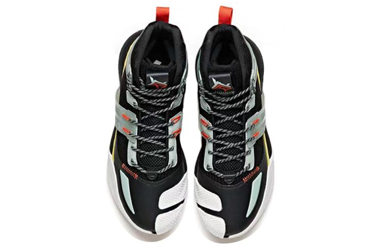 Men's Sneakers Anta Crazy 4 Comfortable Cushioning Slip Resistant Abrasion Resistant Breathable High top