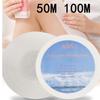 1 Roll 50m 100m Nonwoven Wax Strips For Hair Removal Body Cloth Hair Remove Wax Paper Rolls Hair Removal Epilator High Quality