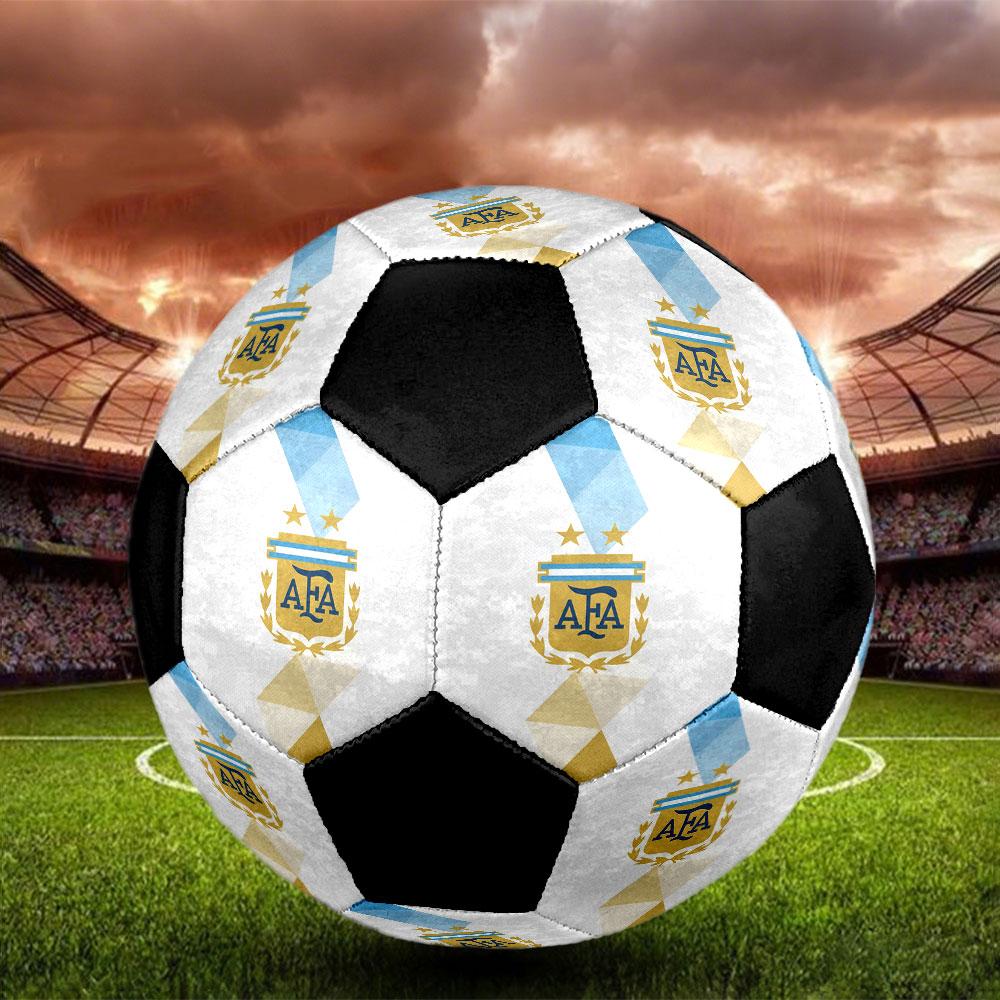 1pc Messi Soccer Ball Size 5 Indoor Soccer Ball Fashion Colorful Backyard Game - Great For Sports Fans Gift HE49