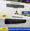 Tailgate Handle Cover For Mitsubishi L200 Triton 2019-2025 Rear Gate Handle Matte Black Protector Cover Car Exterior Accessorie