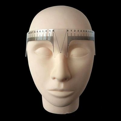Microblading Measure Semi Permanent Stencil Makeup Brown Tattoo Ruler