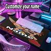 Custom Name Personalized Bride of Chucky Pattern Mousepad, Laptop PC Desk Mat, Decorative Desk Mat for Home Keyboard Pad Gift