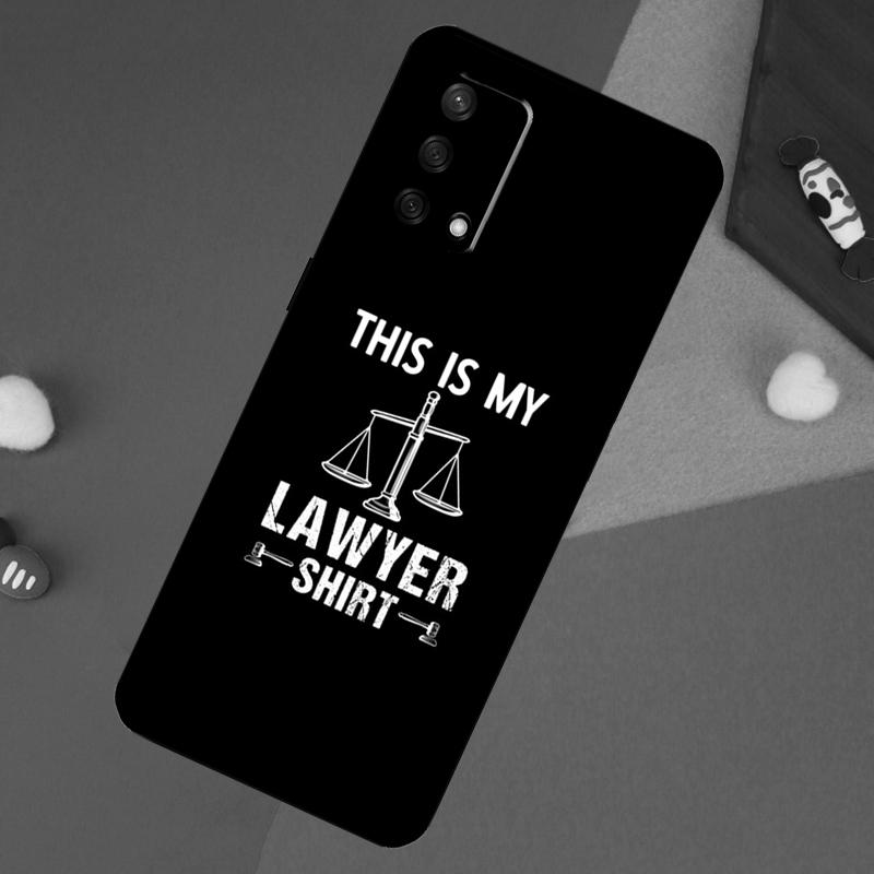 Law Lawyer Judge Justice Case For Oppo A17 A60 A40 A80 A16 A76 A96 A98 A58 A78 A18 A38 A57 A74 A54 A94 A15 A5 A6 Pro
