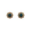 High-End Sapphire Vintage Ear Clips for Women, No Piercing, Autumn/Winter 2023