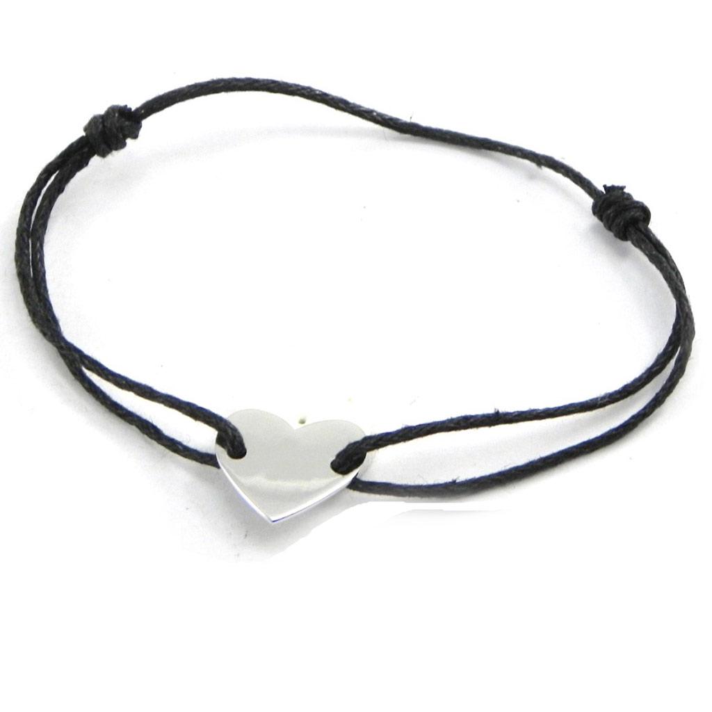 

Les Trésors De Lily [I3611] - Серебряный браслет Love серебро (родированное покрытие) - 11x13 мм