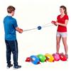Interaktiver Zieh-Elastik-Speedball für draußen, lustige Kollision, sensorisches Trainings-Sportspielzeug für Erwachsene, Geschenk