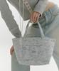 Soft Seoul Soft Terry Market Bag [Leopard Grey]