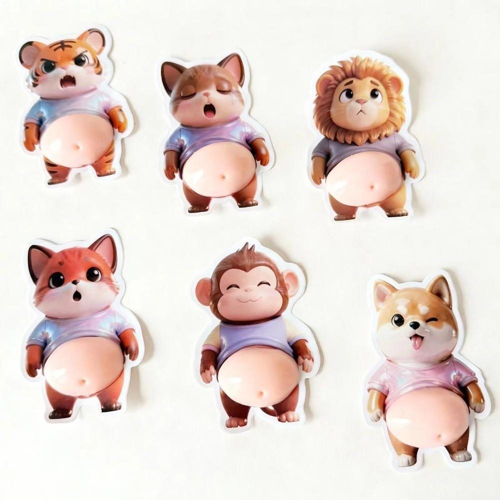 Chubby Shiba Inu 3D Stickers Cartoon Phone Case Decoration Home Decoration Sticker  for Party Favor
