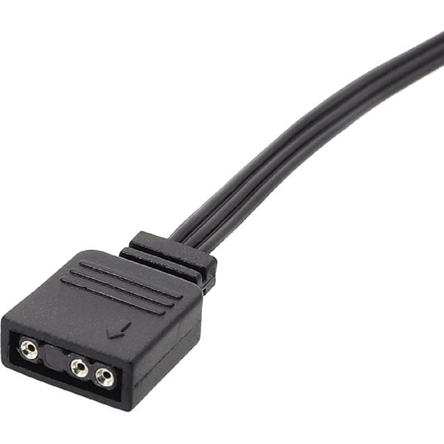 4-контактный 5-вольтовый адаптер для Corsair RGB на стандартный 4-контактный 5-вольтовый ARGB разъем, RGB кабель, удлинитель 25 см