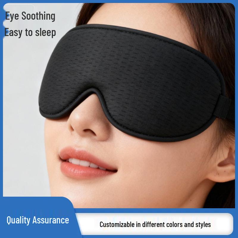 3D Stereo Light-Blocking Eye Mask for Relieving Eye Fatigue
