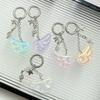 1 Stück Engelsflügel Design Süßer Stil Taschenanhänger Lieblicher Handy-Anhänger DIY Zubehör Schlüsselanhänger Airpods Anhänger Mehrfarbig