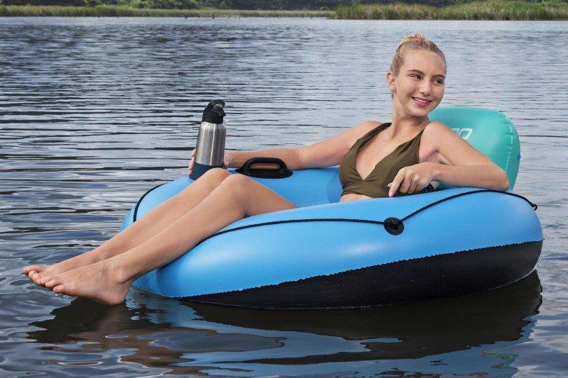 Ciambella gonfiabile con schienale Whitecap Rider 119 cm Bestway 43108