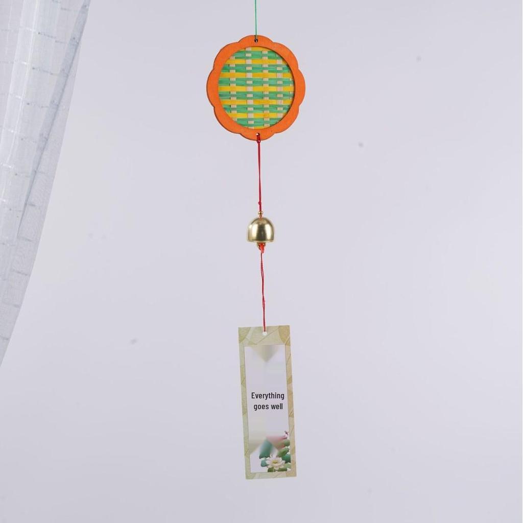 Bamboo Woven Wind Chime DIY Kit for Parent-Child Craft Activity