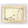 Dandie Dinmont Terrier, Hindlee Terrier I – Photo frame, engraved wooden frame | Art-Dog