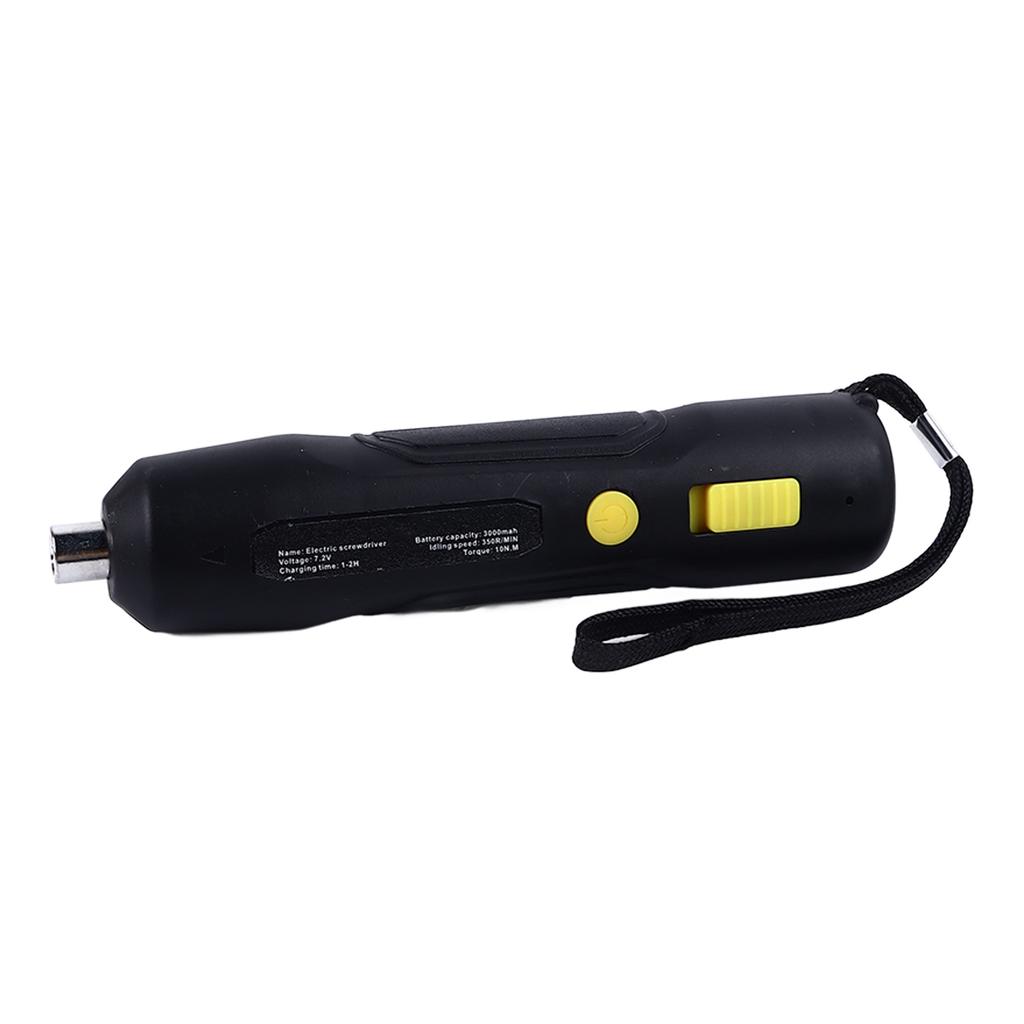 Batteridrevet skrutrekker Oppladbart elektrisk skrutrekkerverktøy med forskjellige bits for reparasjon 30 stk