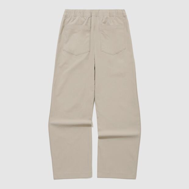 LECOQ Unisex Straight Pants - Beige Qr123Lpt11