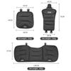 Car Velvet Cushion Vinter Leather Backrest Seat Cover Accessories For Jeep Grand Cherokee Compass Patriot Renegade Wrangler Libe ANO1