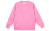Sweatshirts Women's Pink Crew Neck Moderate Plus Size FZ4271-675