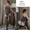 Sexy Transparent Temptation Suit Open File Passion Underwear With Conjoined Net Stockings