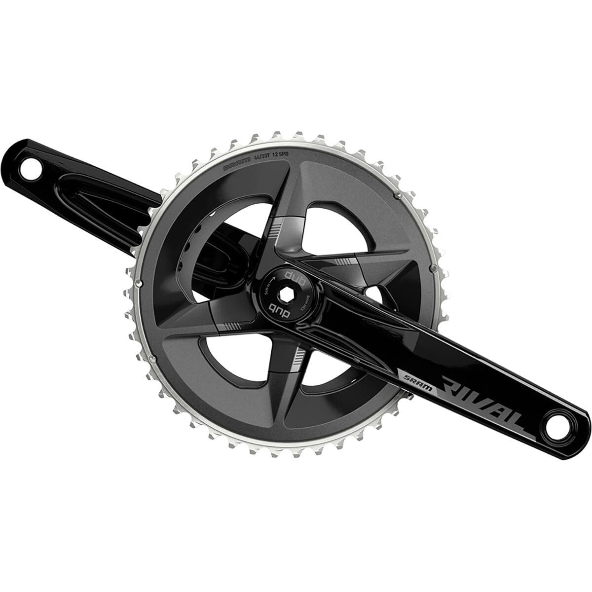 

SRAM Rival 12-скоростная шатуны, черные, 170 мм, 48-35 зуб. чёрный