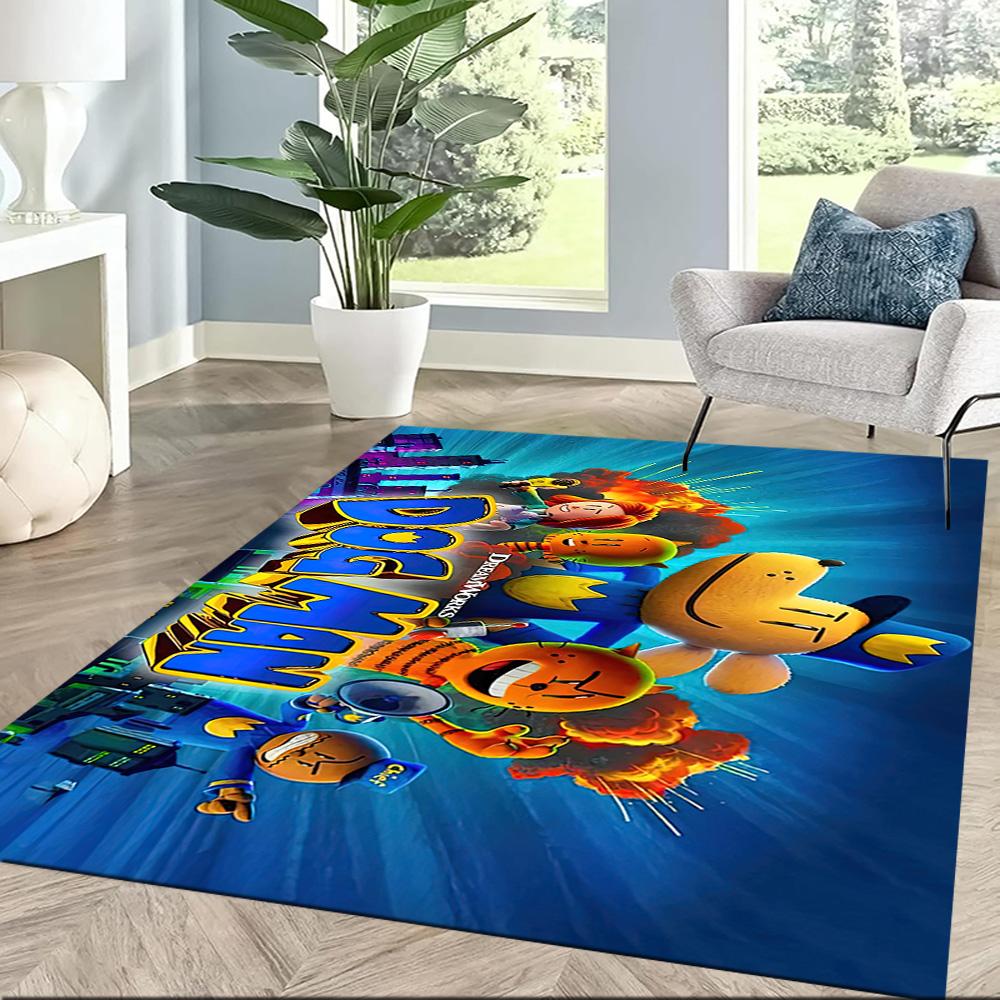 Dog Man Square Rugs Are a Great Choice for Living Rooms, Bedrooms, Home Décor, and As Gifts.
