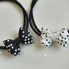 Dot Bowknot Hair Clip InsStyle Hair Rope Female Hair Styling Tool Ornaments