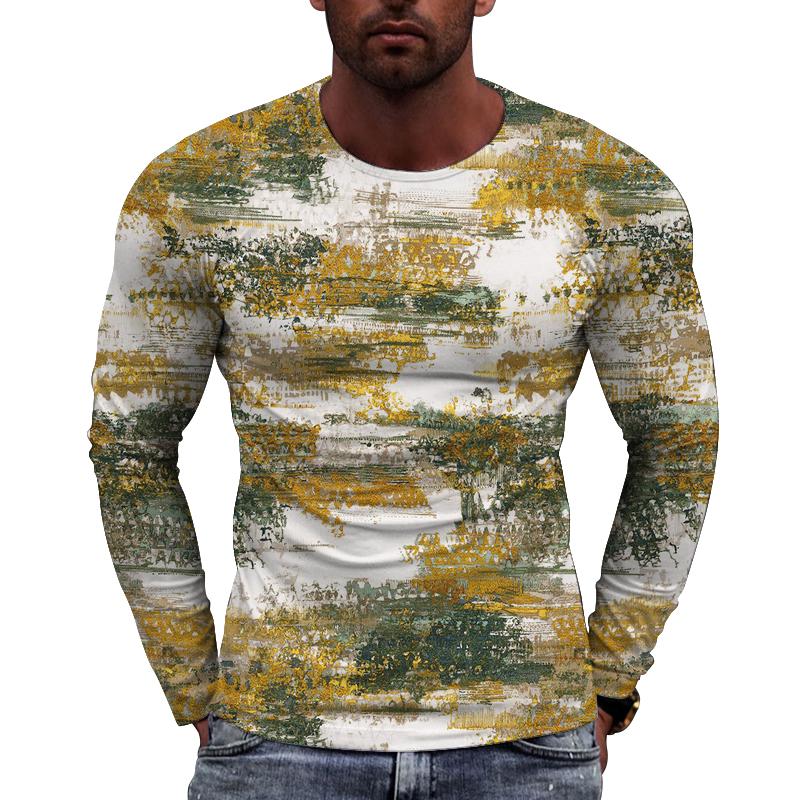 Camouflage Fashion 3D Print T-Shirt Men Women Casual O-Neck Long Sleeve T Shirts Oversized Harajuku Male Tees Tops Man Clothing