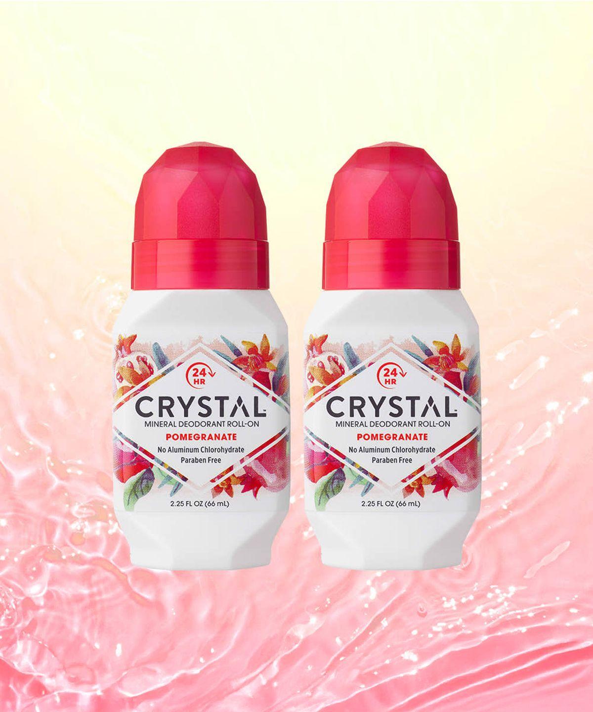 Crystal Deodorant Roll-on Pomegranate 66ml 2EA